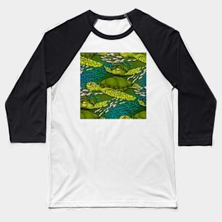 Sea Turtles Baseball T-Shirt